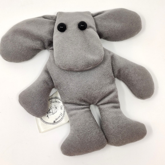 Toulouse the Moose Bean Bag Plush Rare Unique Handmade Cute Toy Book Character - Picture 6 of 16
